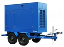 Дизельный генератор ТСС АД-160С-Т400-2РПМ6 на шасси с АВР